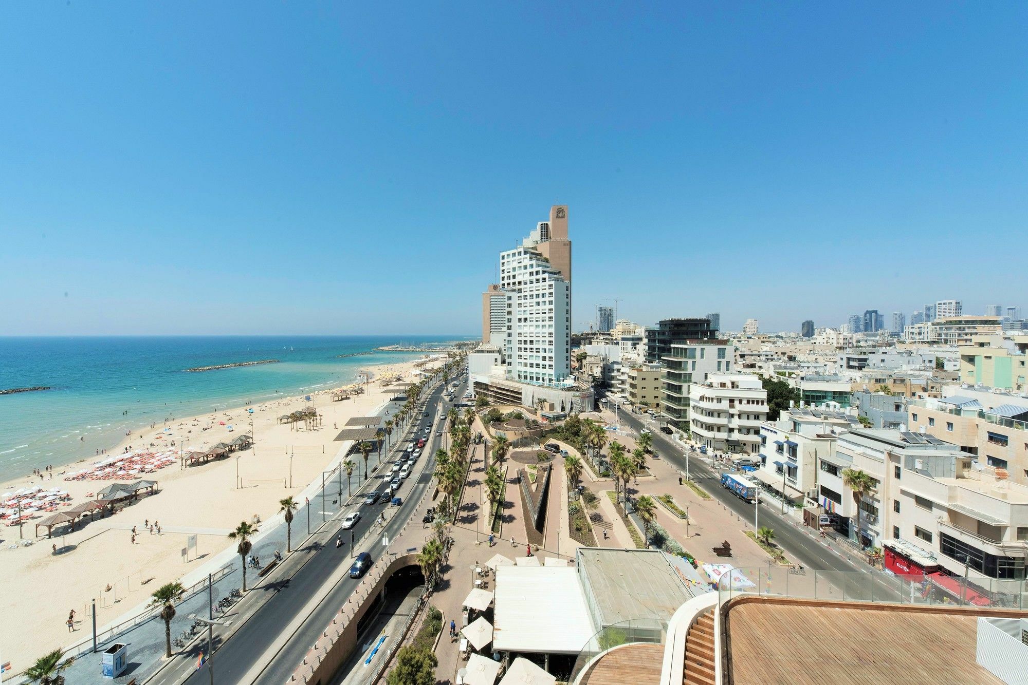 Excellent Beachfront Apt W/ Pool Access By Sea N' Rent Tel Aviv Exterior foto
