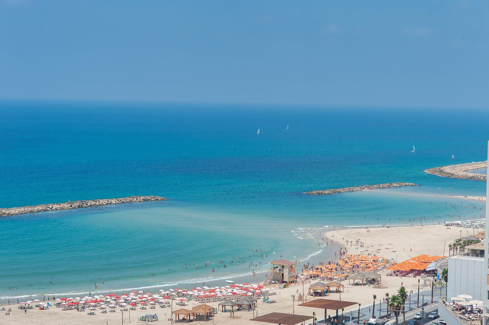 Excellent Beachfront Apt W/ Pool Access By Sea N' Rent Tel Aviv Exterior foto